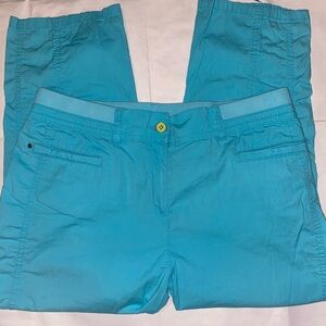 Chico's Turquoise Shorts. 0420